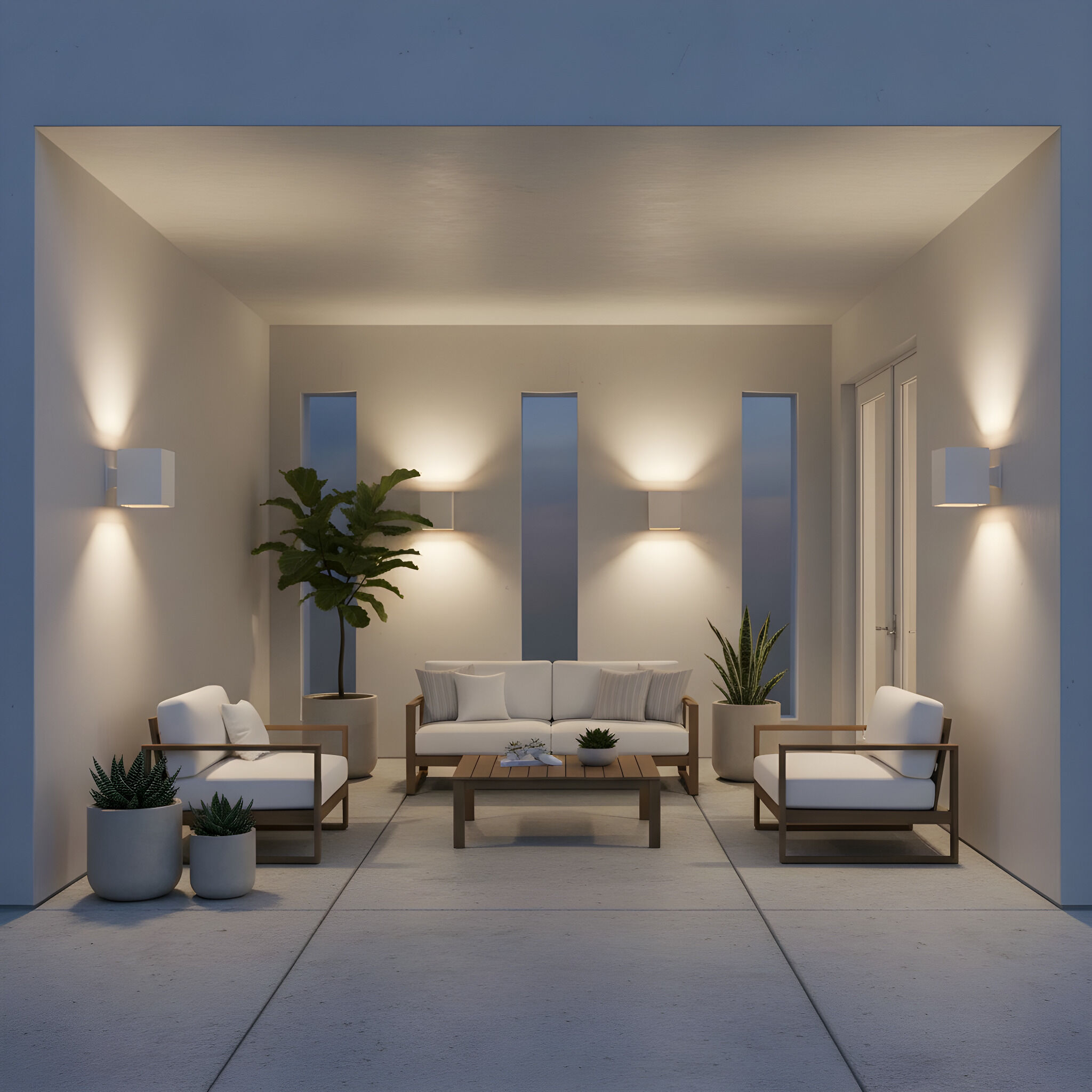 Sean Lavin Pohl 1 Light 7 inch Outdoor Textured White Outdoor Wall Lantern