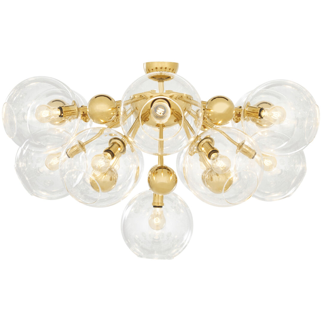 Soleil 13 Light 35.43 inch Gold Ceiling Lamp Ceiling Light