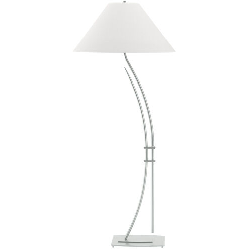 Metamorphic 54 inch 150 watt Vintage Platinum Floor Lamp Portable Light in Natural Anna