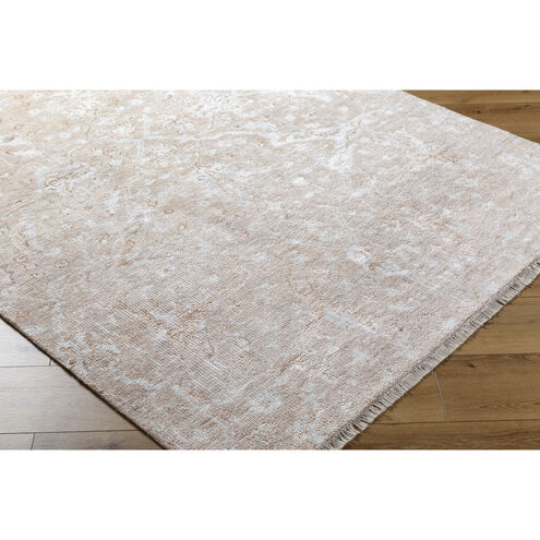 Le Blanc 120 X 96 inch Ash / Khaki / Light Silver Handmade Rug in 8 x 10