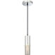 Larry 1 Light 3.5 inch Chrome Mini Pendant Ceiling Light