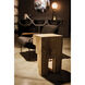 Ando 75 X 16 inch Hand Rubbed Black Console