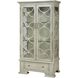 Vieux Carre Antique Cream with Clear Cabinet