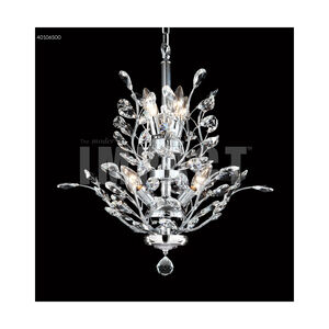 Regalia 7 Light 21 inch Silver Crystal Chandelier Ceiling Light