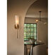 Mousseaux 1 Light 4.75 inch Natural Brass Sconce Wall Light