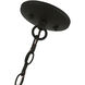 Brookdale 3 Light 16 inch Black Pendant Chandelier Ceiling Light