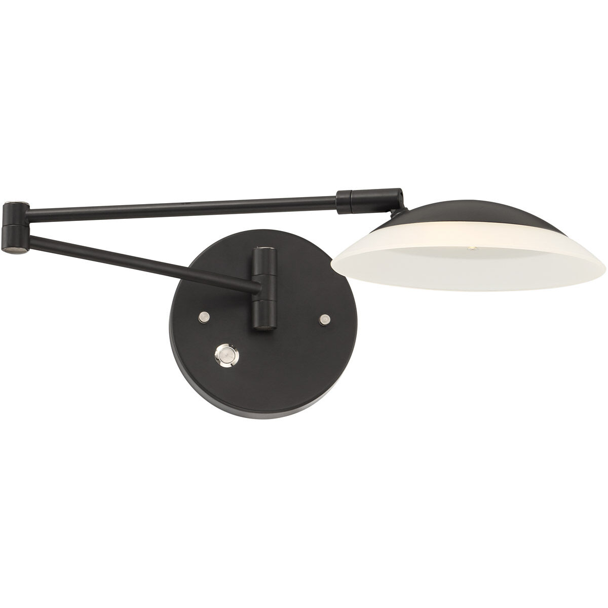Arnsberg 272310135 LED Wall Sconce Meran Turbo Museum Black