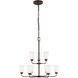 Kerrville 9 Light 29 inch Bronze Chandelier Ceiling Light