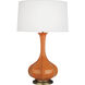 Pike 31.88 inch 150.00 watt Pumpkin Table Lamp Portable Light in Aged Brass