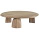 Tiernan 60 X 17 inch Natural Reclaimed Oak Coffee Table