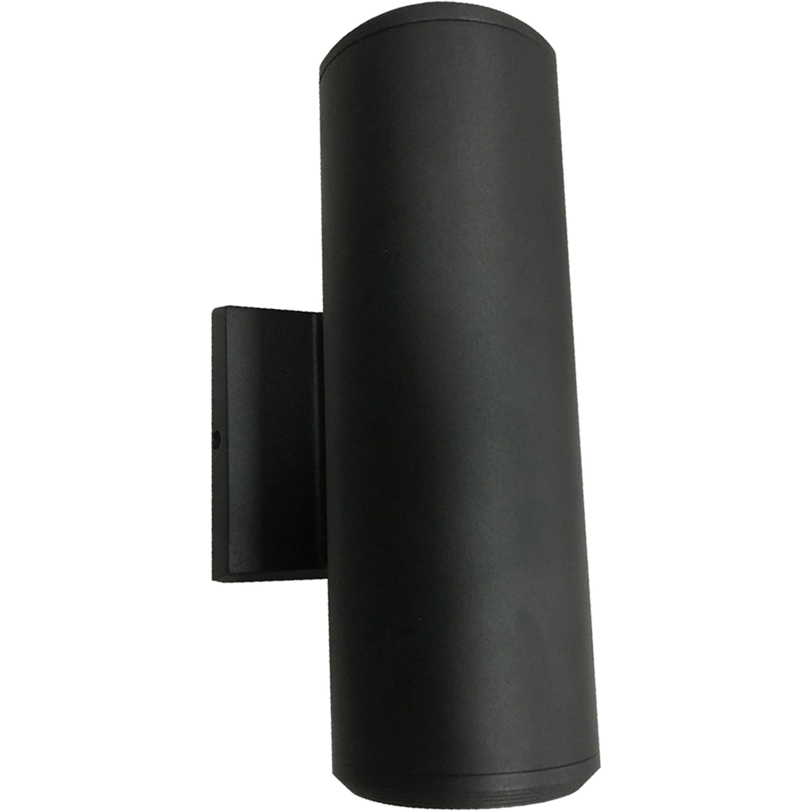 Oslo LED 10.25 inch Matte Black Outdoor Wall Sconce
