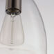 Babylon 1 Light 7 inch Satin Nickel Single Pendant Ceiling Light