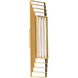 Beyond Terrace LED 4 inch Aged Brass ADA Wall Sconce Wall Light