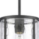 Solace 1 Light 7 inch Matte Black Mini Pendant Ceiling Light
