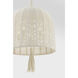 Lunara 5 Light 20 inch Cotton Pendant Ceiling Light
