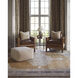 Riviera 36 X 24 inch Amber / Gray / Pale Blue / Cream Handmade Rug in 2 x 3