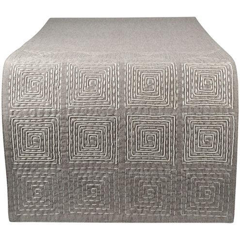 Pomeroy Gray Table Runner