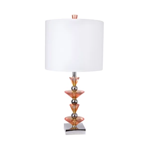 Van Teal Sax 29 inch 150 watt Chrome Table Lamp Portable Light