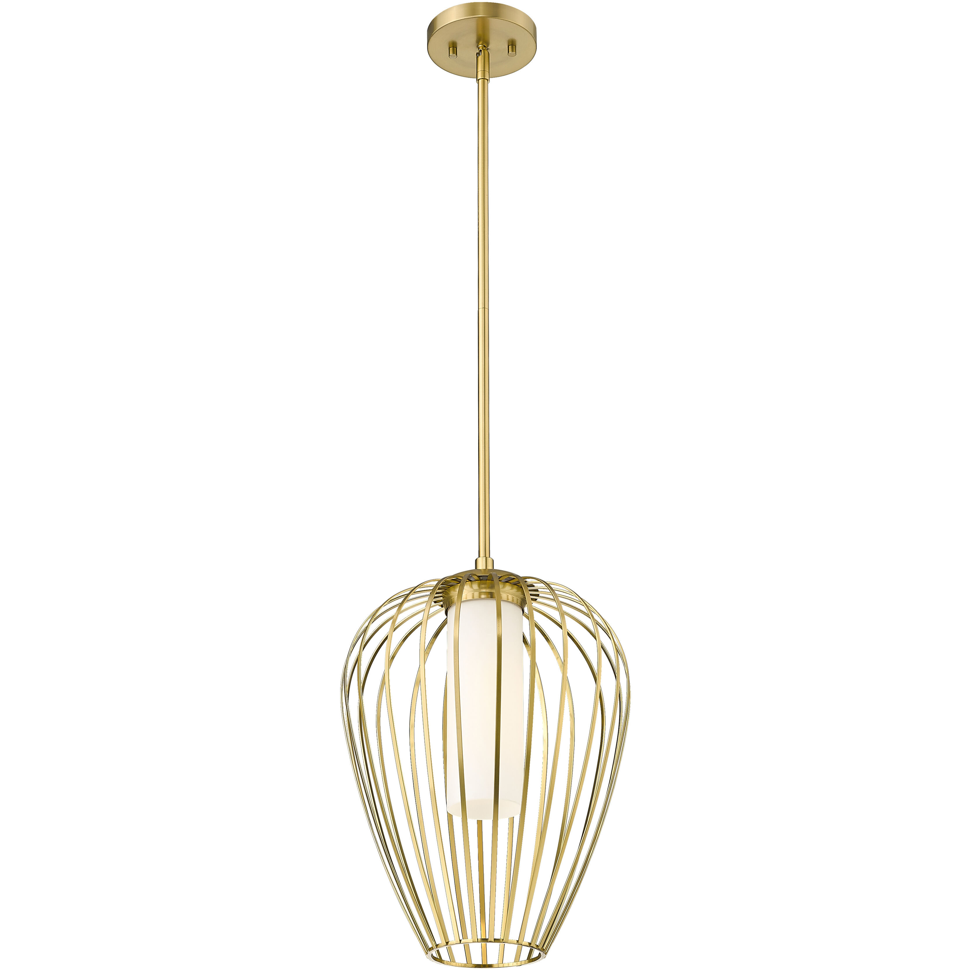 Savanti 1 Light 12 inch Modern Gold Pendant Ceiling Light