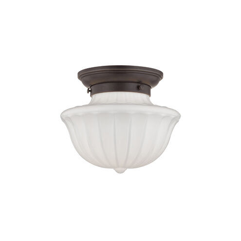 Dutchess 1 Light 9 inch Old Bronze Flush Mount Ceiling Light