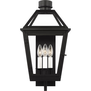C&M by Chapman & Myers Hyannis 3 Light 10.50 inch Outdoor Wall Light