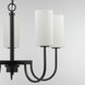 Town and Country 5 Light 27 inch Black Chandelier Ceiling Light