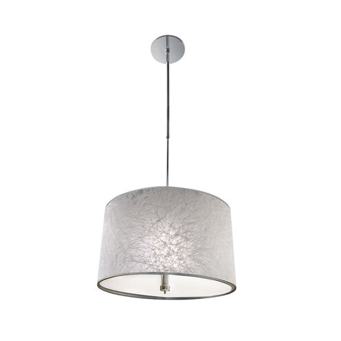 Soul 3 Light Chrome Pendant Ceiling Light