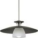 Trimble 1 Light 18 inch Brushed Nickel Pendant Ceiling Light, Design Series