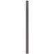 Tyler Black Track Head Extension Rod Ceiling Light in 24in.