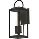 Nassau Vivex 2 Light 21 inch Black Outdoor Wall Mount