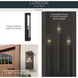 Lundon 3 Light 28.25 inch Olde Bronze Outdoor Wall Light