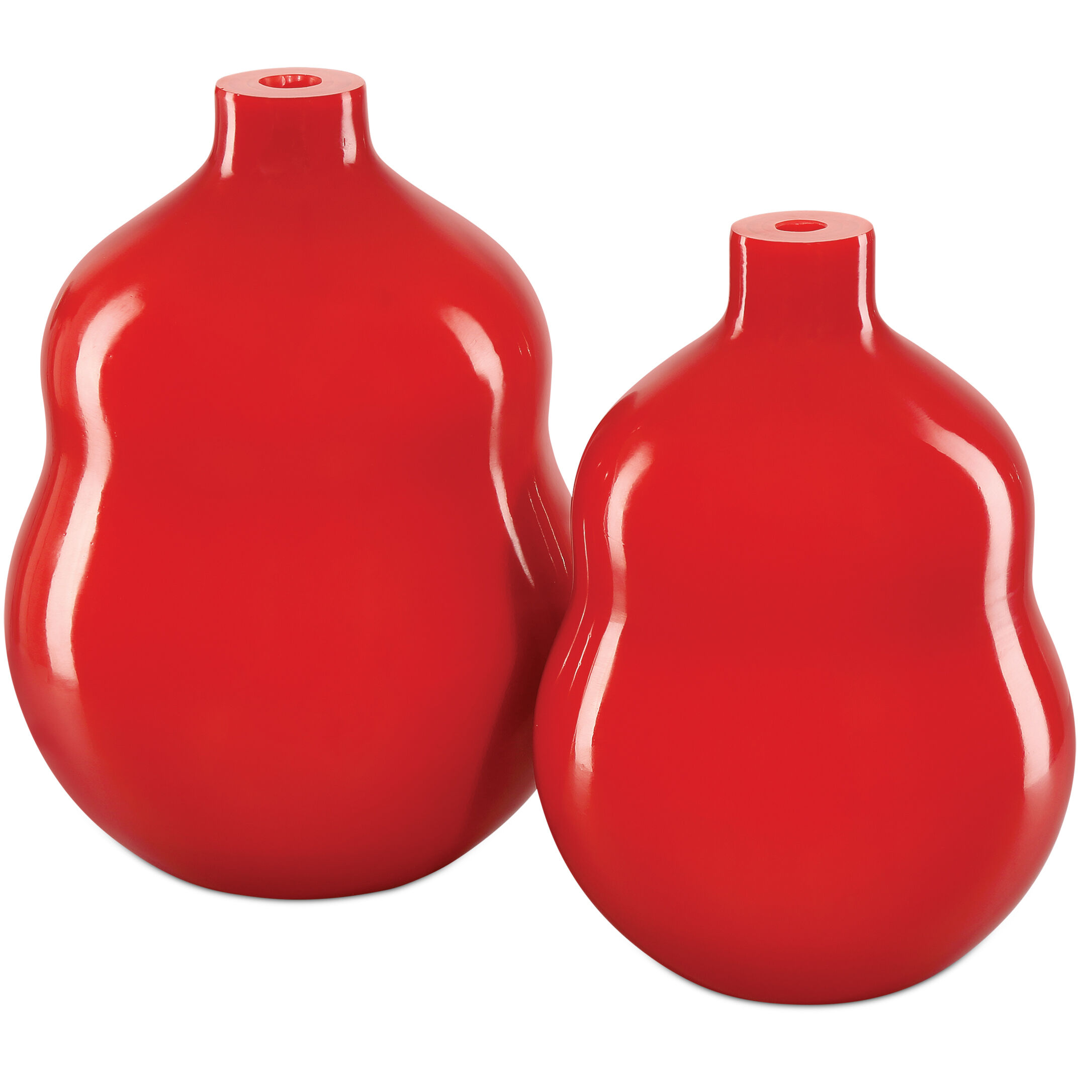 Bittersweet 9 X 6.75 inch Peking Double Gourd Vase, Small