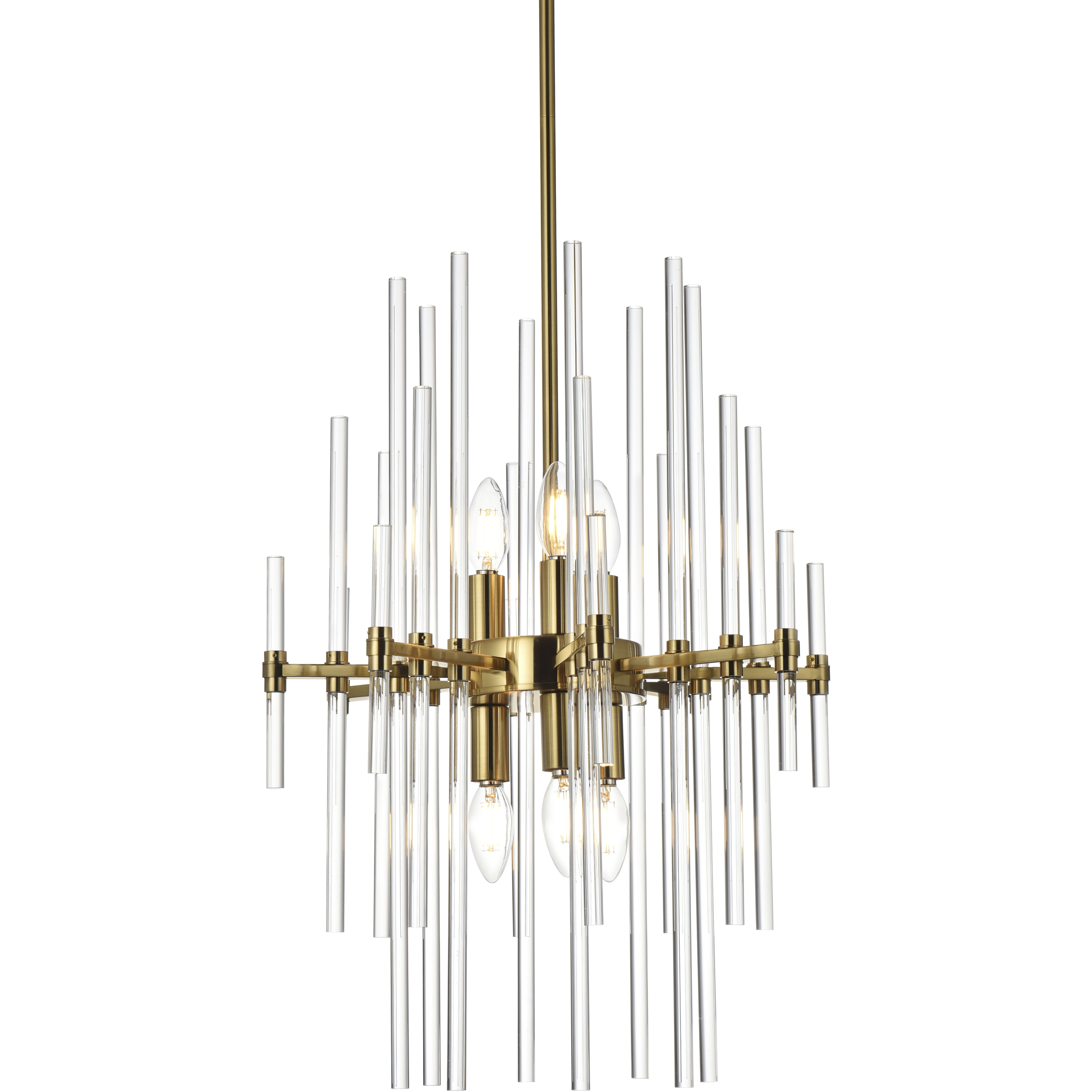Sienna 6 Light 17 inch Gold Pendant Ceiling Light