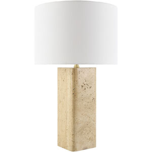 Faja 28 inch 150 watt Burnished Accent Table Lamp Portable Light