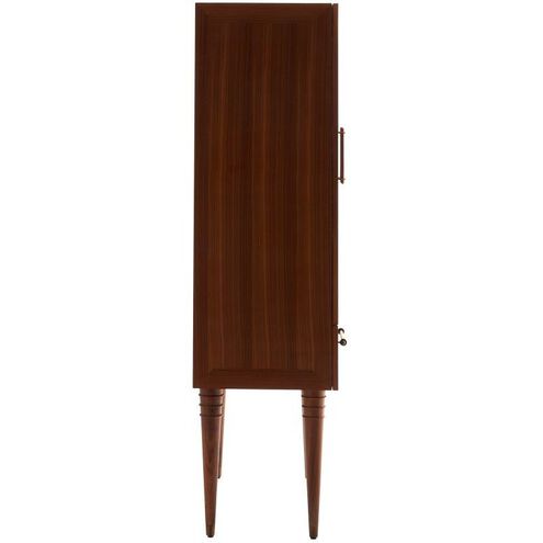 Melrose 40 inch Satin Walnut Cocktail Cabinet