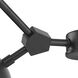 Haas 4 Light 16.5 inch Matte Black Chandelier Ceiling Light, Design Series