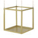 Anita 19.7 inch Gold Shelves