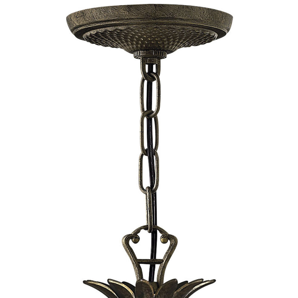 Plantation 7 Light 28 inch Pearl Bronze Indoor Chandelier Ceiling Light