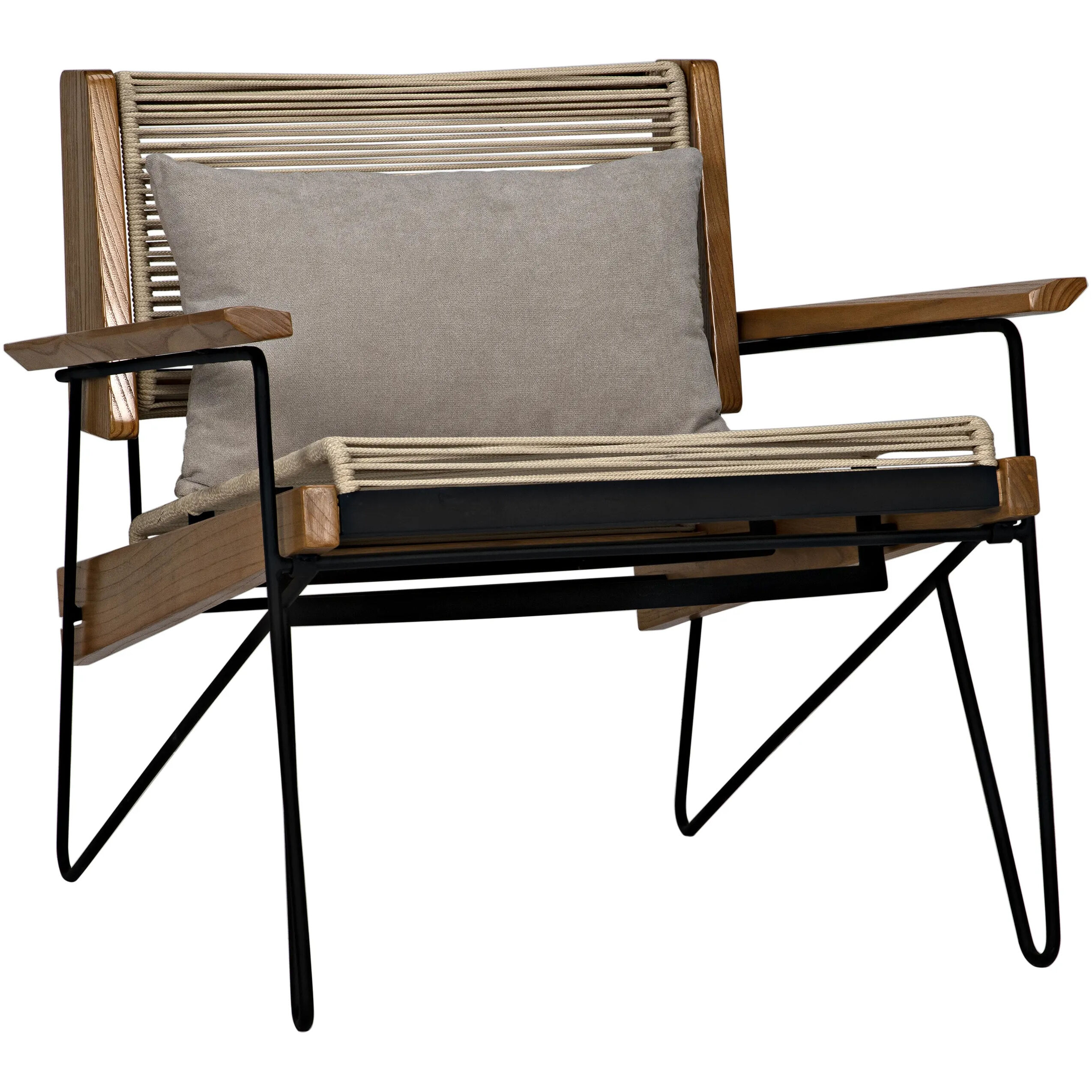 Benson Clear Coat Semi Gloss Occasional Chair