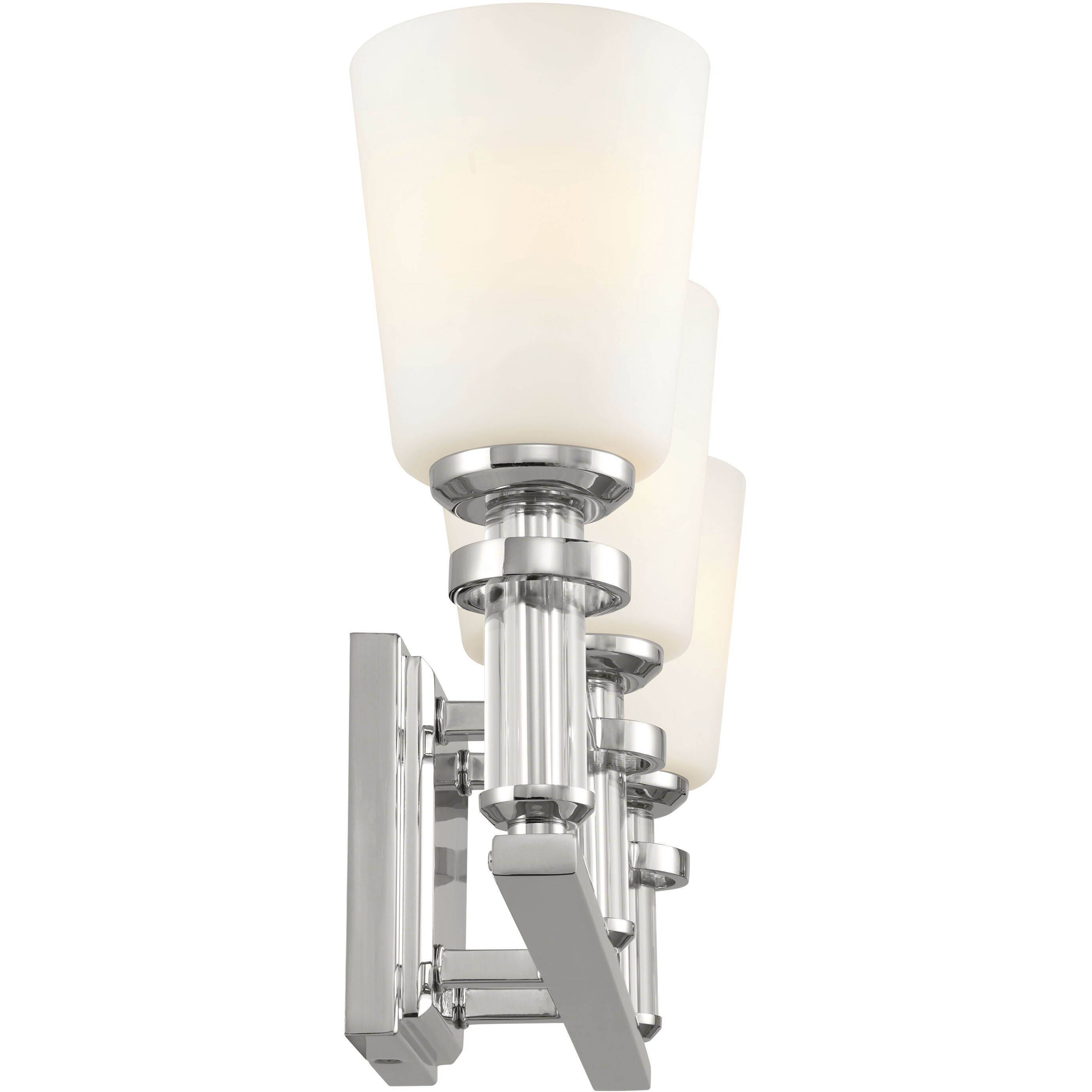 Rosalind 3 Light 23.75 inch Polished Nickel Bath Vanity Light Wall Light