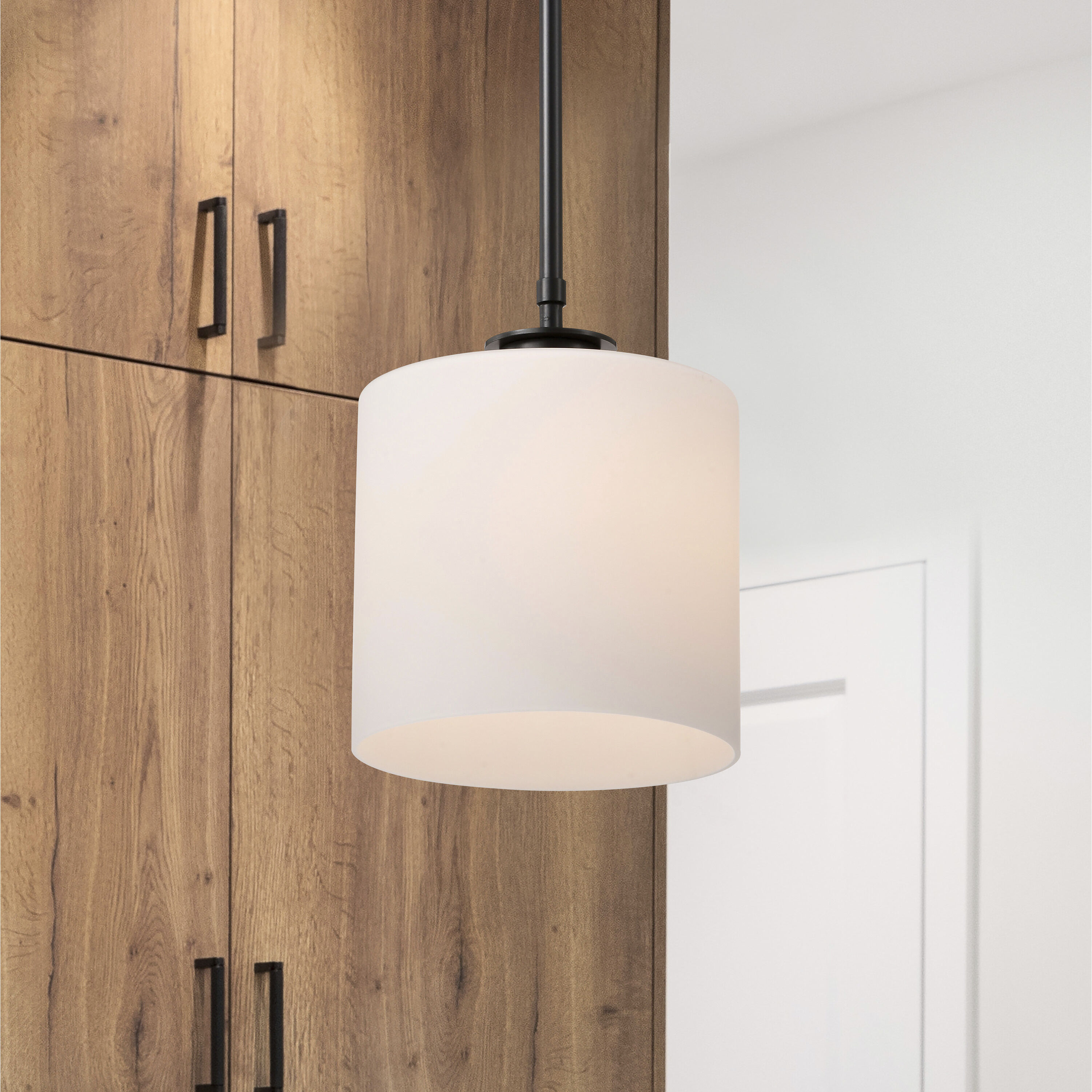 Warren 8 inch Gun Metal Pendant Ceiling Light