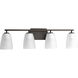 Leap 4 Light 31.75 inch Bathroom Vanity Light