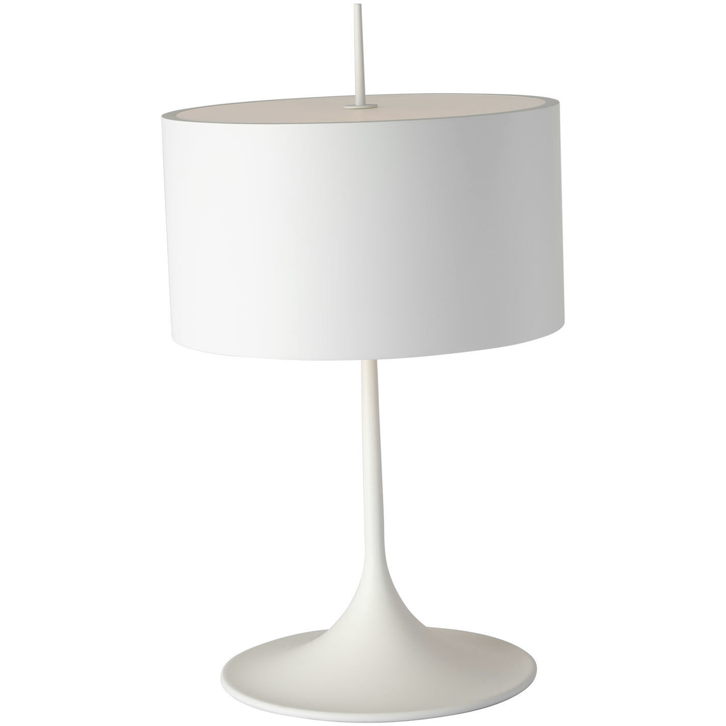 Barbara Barry Spinet 26.25 inch 6.5 watt Matte White Modern Trumpet Table Lamp Portable Light