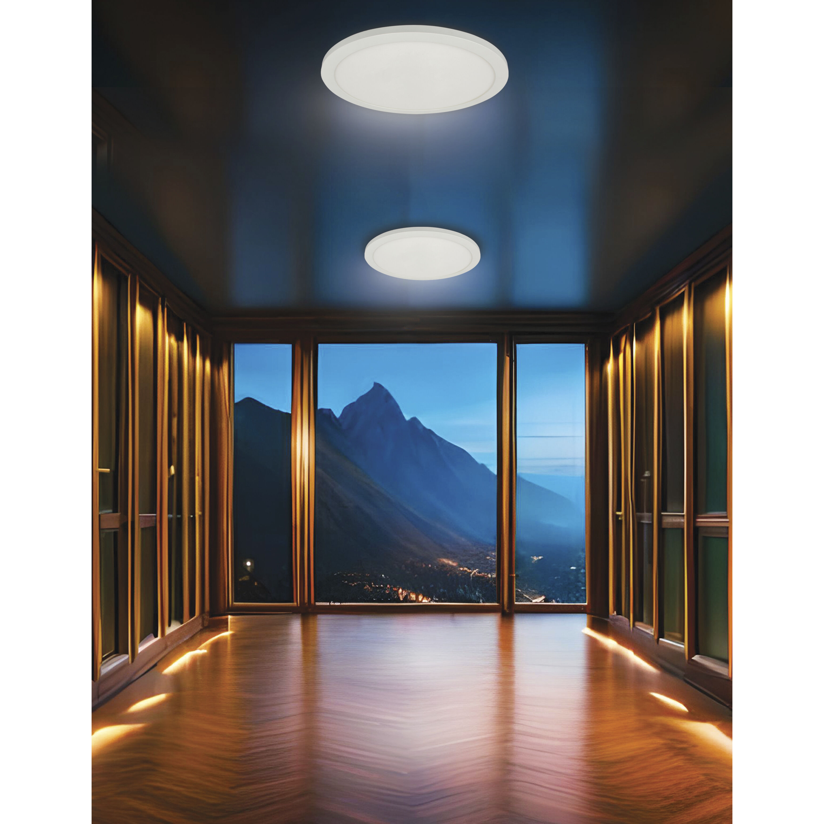 Franchesa LED 16 inch Matte White Flush Mount Ceiling Light