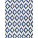 Frontier 132 X 96 inch Navy/Cream Handmade Rug, Wool