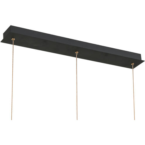 Butterfly LED 26 inch Black and Gold Linear Pendant Ceiling Light