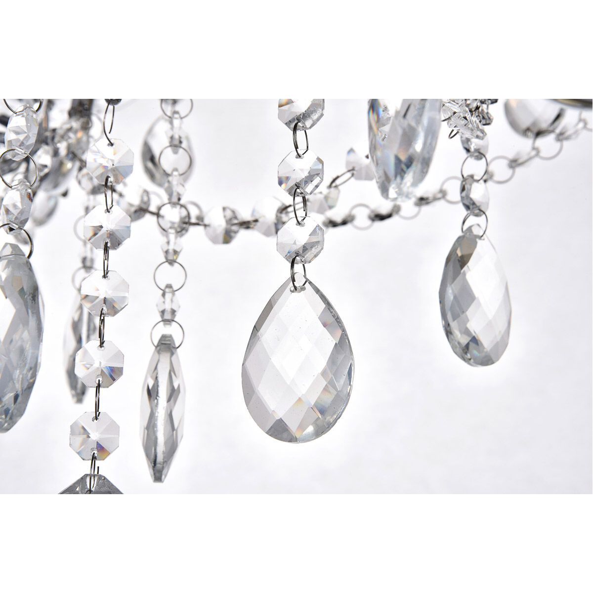 Voltaire 5 Light 22 inch Chrome Chandelier Ceiling Light