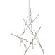 Constellation LED 25.75 inch Satin Nickel Chandelier Ceiling Light