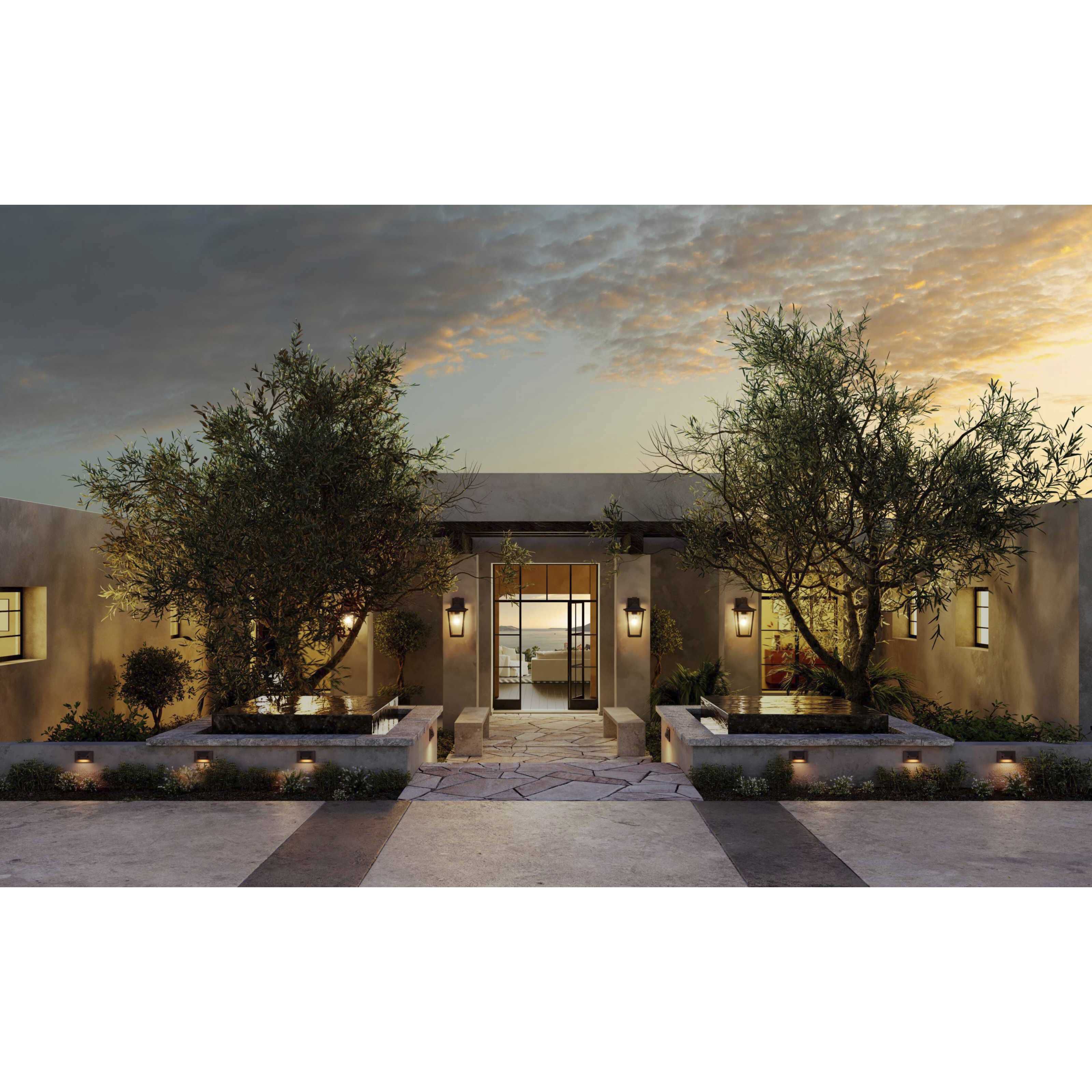 LED Step Lights 120 4.50 watt Antique Bronze Outdoor Step Light