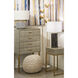 Haute Floreal 70 inch 60 watt Gold with White Floor Lamp Portable Light